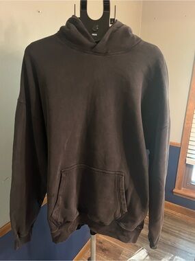 Abercrombie & Fitch Black Pullover Hoodie